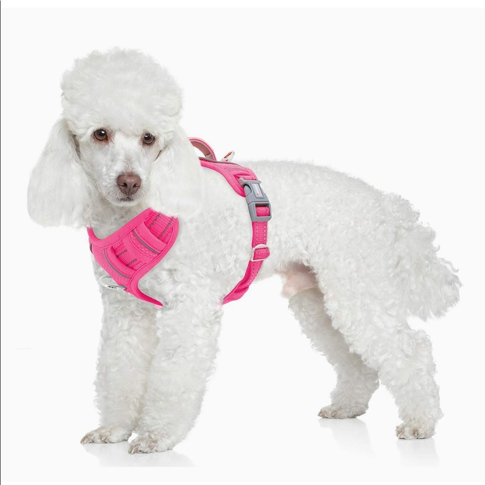 BARKBAY No Pull Dog Harness Front Clip Heavy Duty Reflective Easy Control Handle